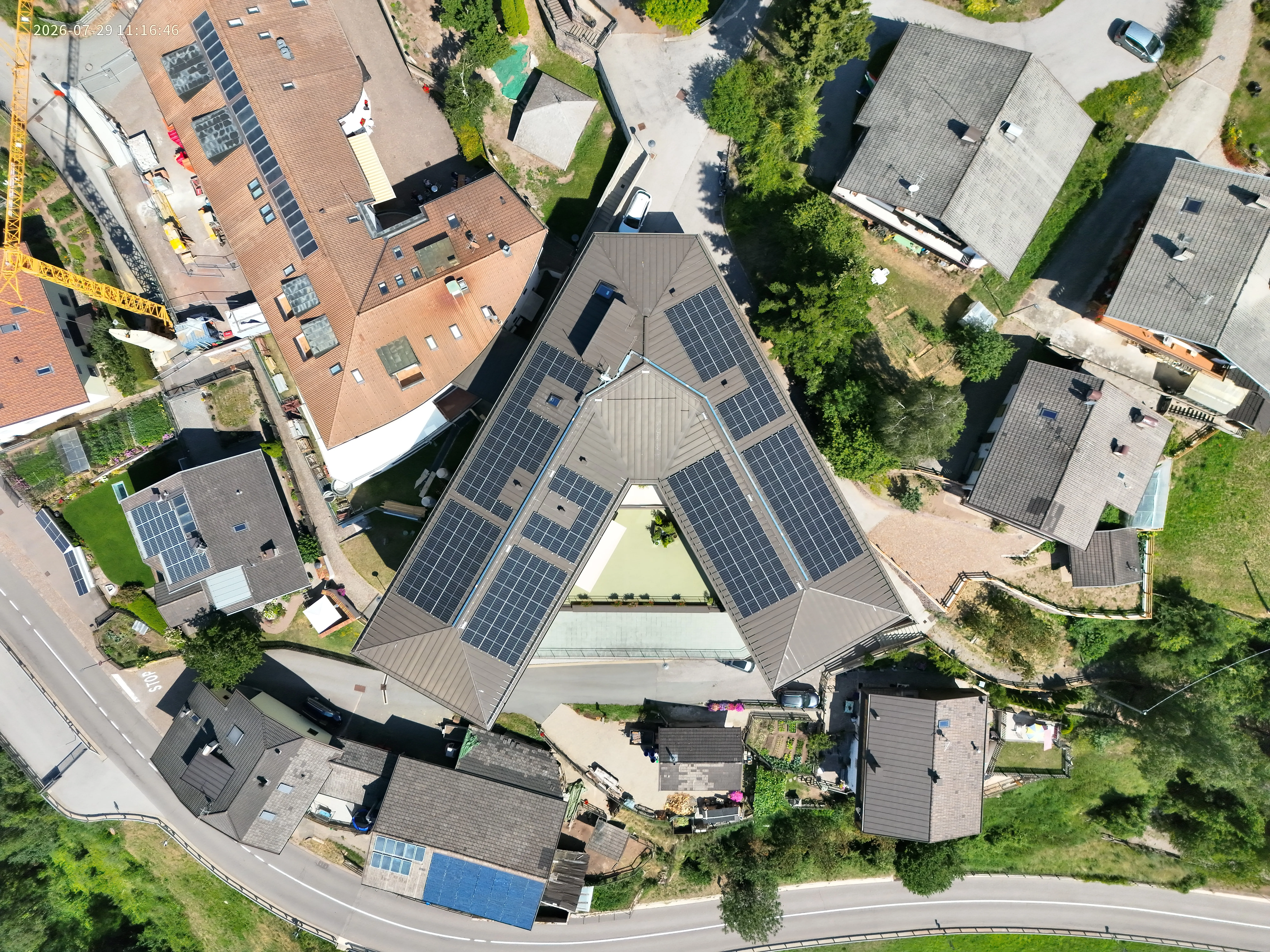 Impianto fotovoltaico per il Centro Assistenza Tschögglberg