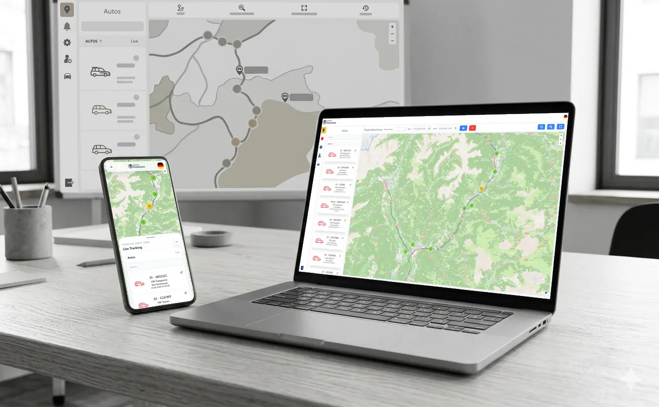 <p><strong>Monitoraggio in tempo reale</strong></p><p><br></p><p>Grazie al sistema di tracciamento GPS di Obrist GmbH, le aziende possono monitorare costantemente i propri veicoli, macchinari e asset mobili. La soluzione integra hardware GPS all'avanguardia con una potente piattaforma web e un'app mobile, garantendo che la posizione, gli spostamenti e i dati chiave dei veicoli siano sempre accessibili, sia in ufficio che in mobilità.</p>
