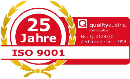 ISO 9001 Zertifikat-Logo